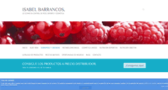 Desktop Screenshot of isabelbarrancos.com